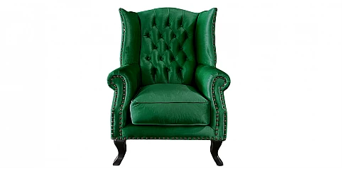 Μπερζέρα πολυθρόνα σε γυαλιστερό βελούδο (J734)