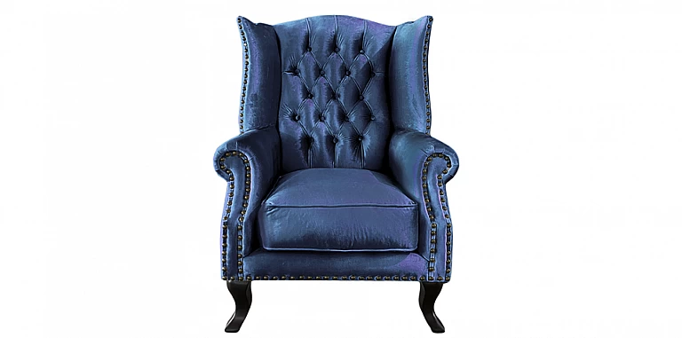 Μπερζέρα πολυθρόνα σε γυαλιστερό βελούδο (J736) | ΠΟΛΥΘΡΟΝΕΣ ΜΠΕΡΖΕΡΕΣ 